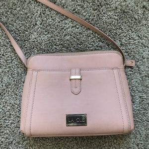 Pink LA CLE Crossbody Bag